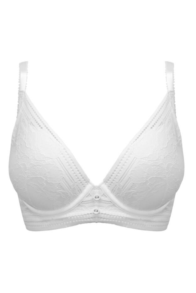 Taylor Lace High Apex Push-Up Padded Plunge Bra
