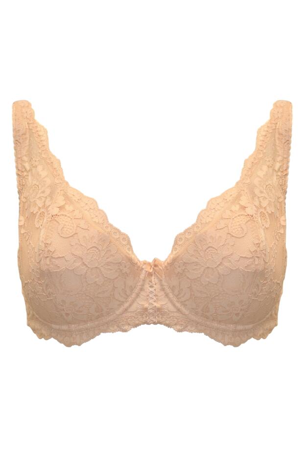 Fleur Lightly Padded High Apex Underwired Bra