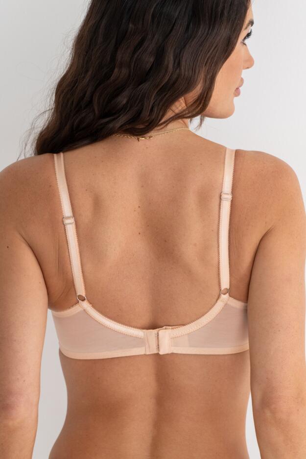 Fleur Padded Push-Up Plunge T-Shirt Bra