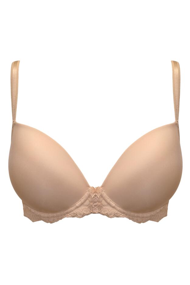Fleur Padded Push-Up Plunge T-Shirt Bra