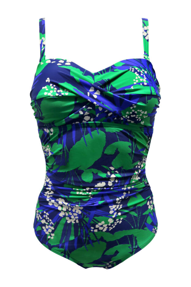 Santa Monica Strapless Tummy Control Swimsuit