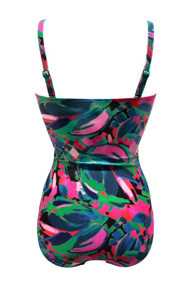 Santa Monica Strapless Tummy Control Swimsuit