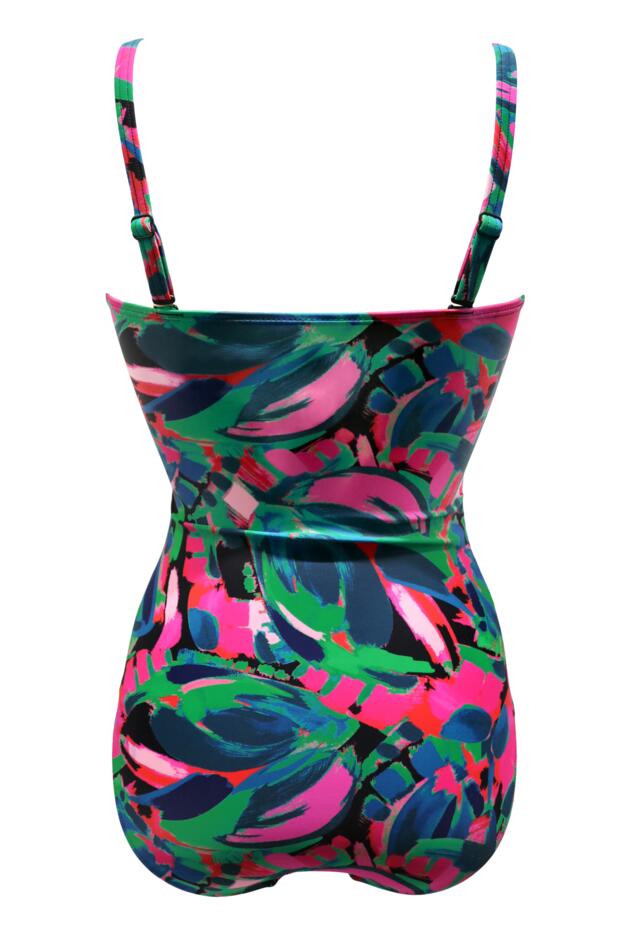 Petite Santa Monica Strapless Tummy Control Swimsuit