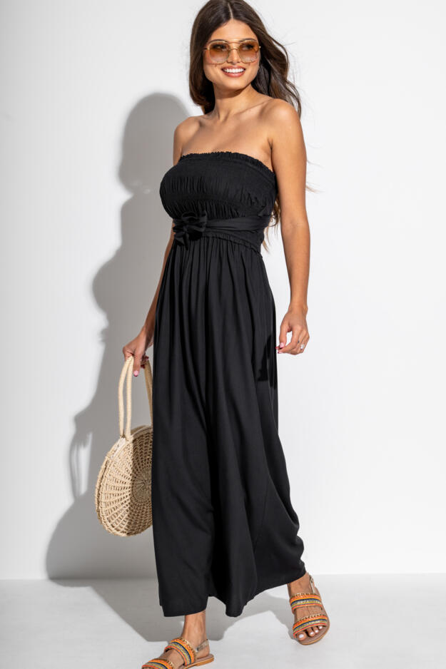 Zoey Shirred Bodice Multiway Maxi Dress