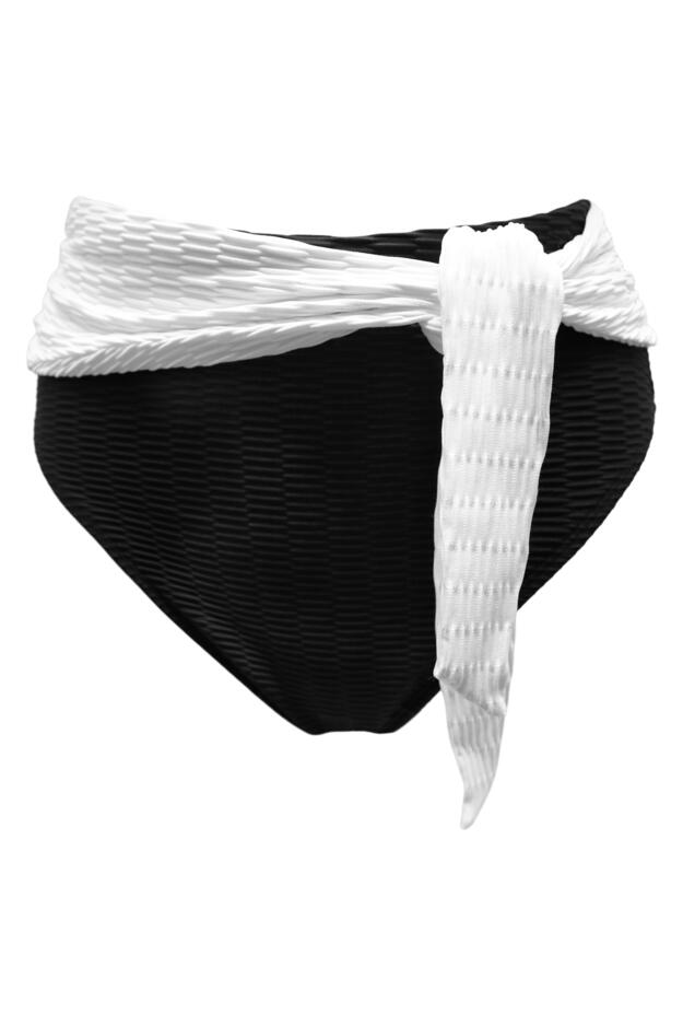 Acapulco Textured High Waist Belted Control Brief 