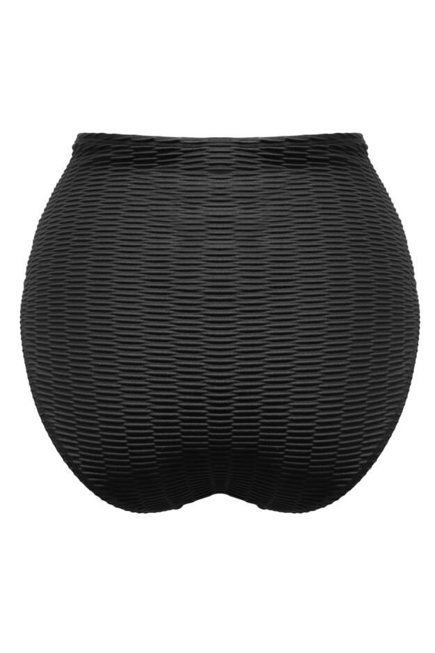 Acapulco Textured High Waist Belted Control Brief 