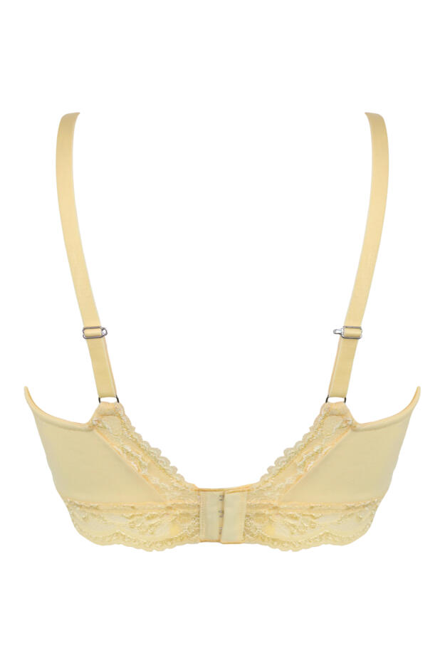 Love To Lounge Lace and Modal Rib Lightly Padded Non-Wired Bra B-G