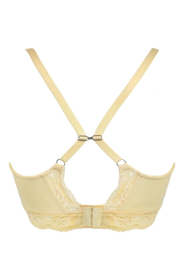 Love To Lounge Lace and Modal Rib Lightly Padded Non-Wired Bra B-G