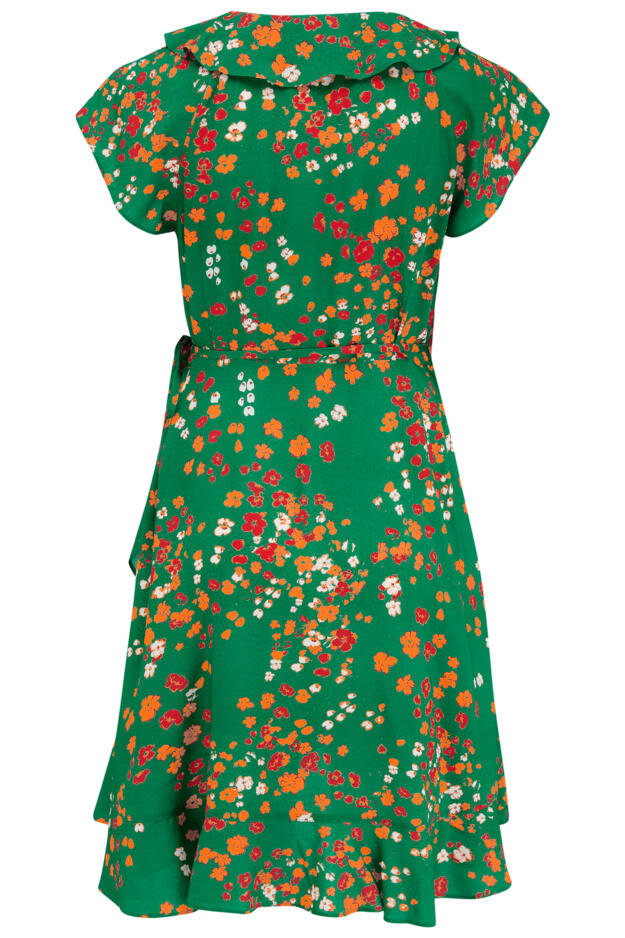 Penny Frill Wrap Beach Dress