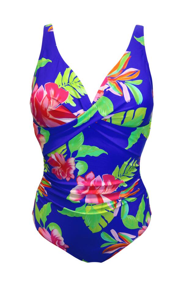 Free Spirit Twist Front Tummy Control Swimsuit