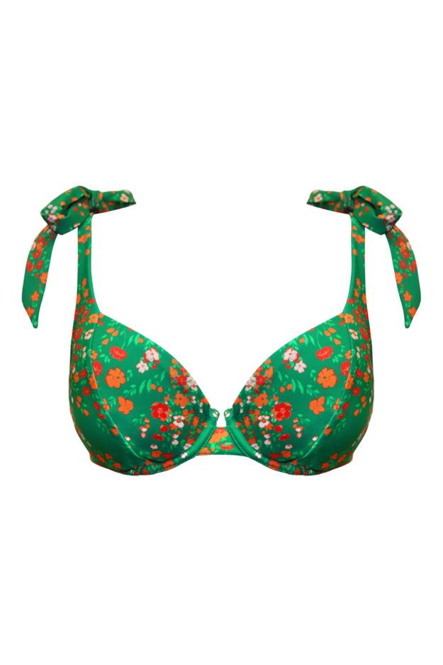 Rosa Cove Underwired Non-Padded Tie Bikini Top