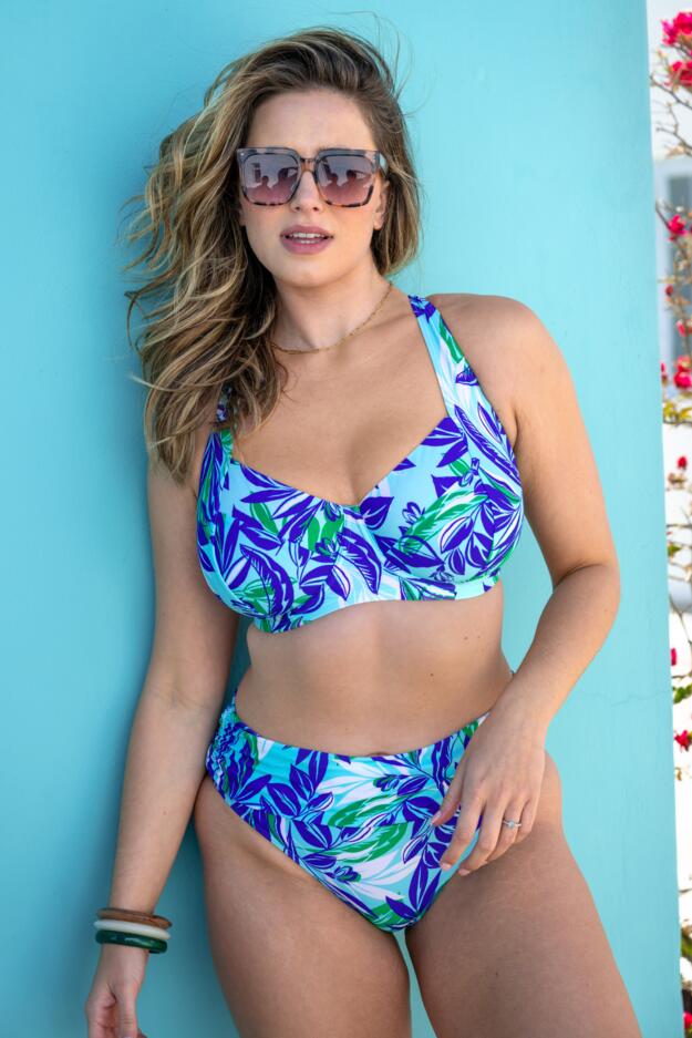 Santa Monica Side Support Non-Padded Underwired Bikini Top