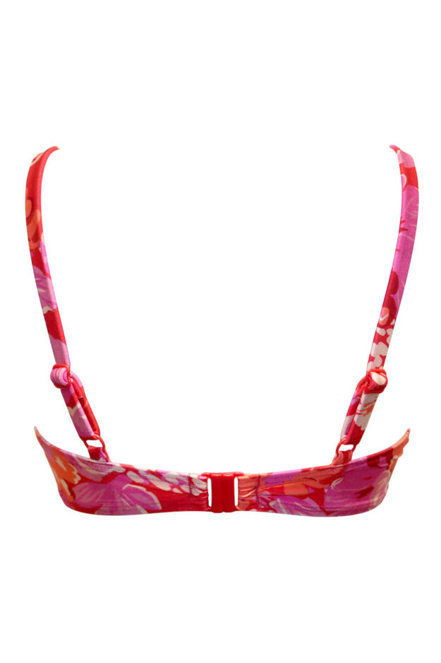 Casablanca Lightly Padded Underwired Front Tie Top