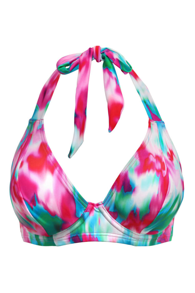 Malibu Underwired Non-Padded Halter Bikini Top