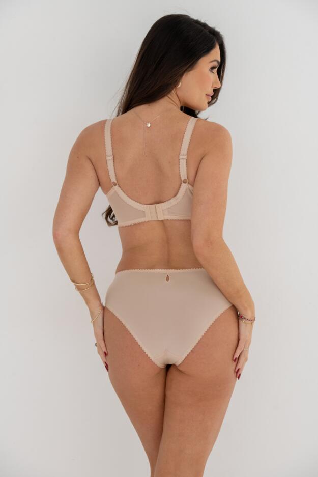 Sofia Lace Embroidered Side Support Bra D-J