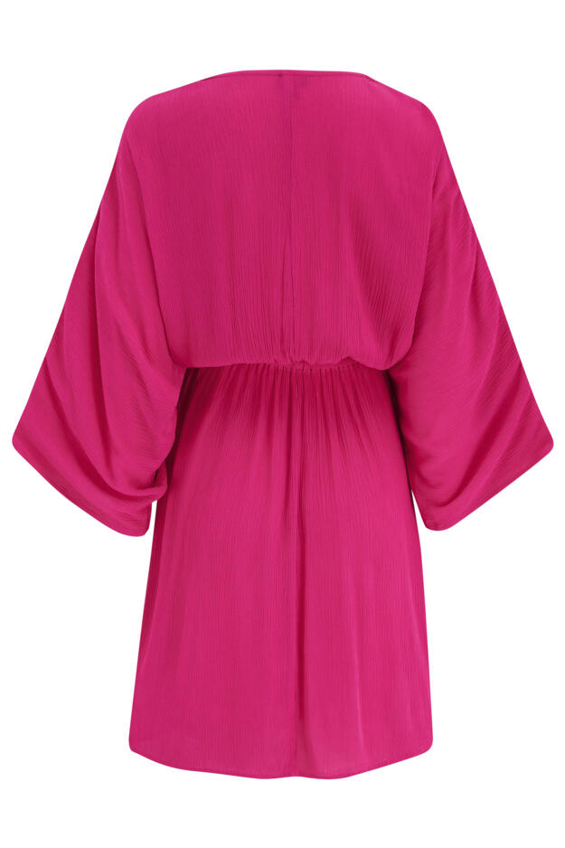 Crinkle O-Ring Woven Beach Kaftan