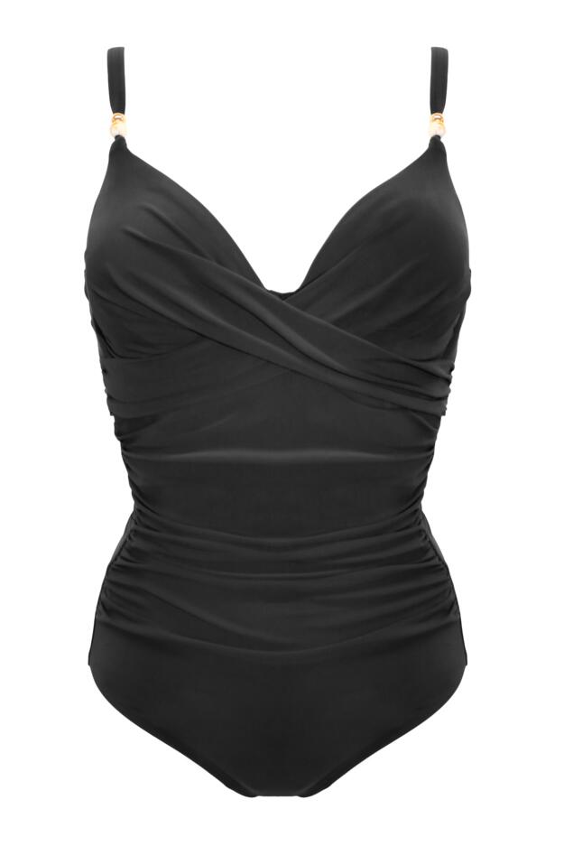 Tulum Luxe Matte Non-Padded Underwired Twist Front Control Swimsuit 