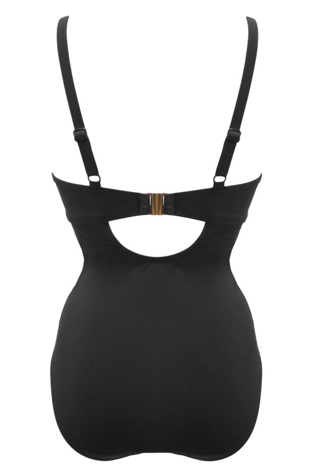 Tulum Luxe Matte Non-Padded Underwired Twist Front Control Swimsuit 