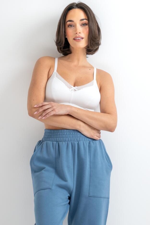 Love To Lounge Cotton Lightly Padded Non-Wired Bra
