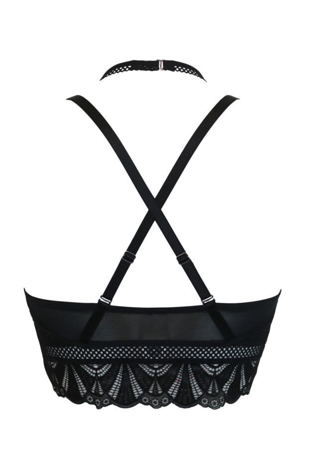New Romance Double Layer Front Fastening Bralette