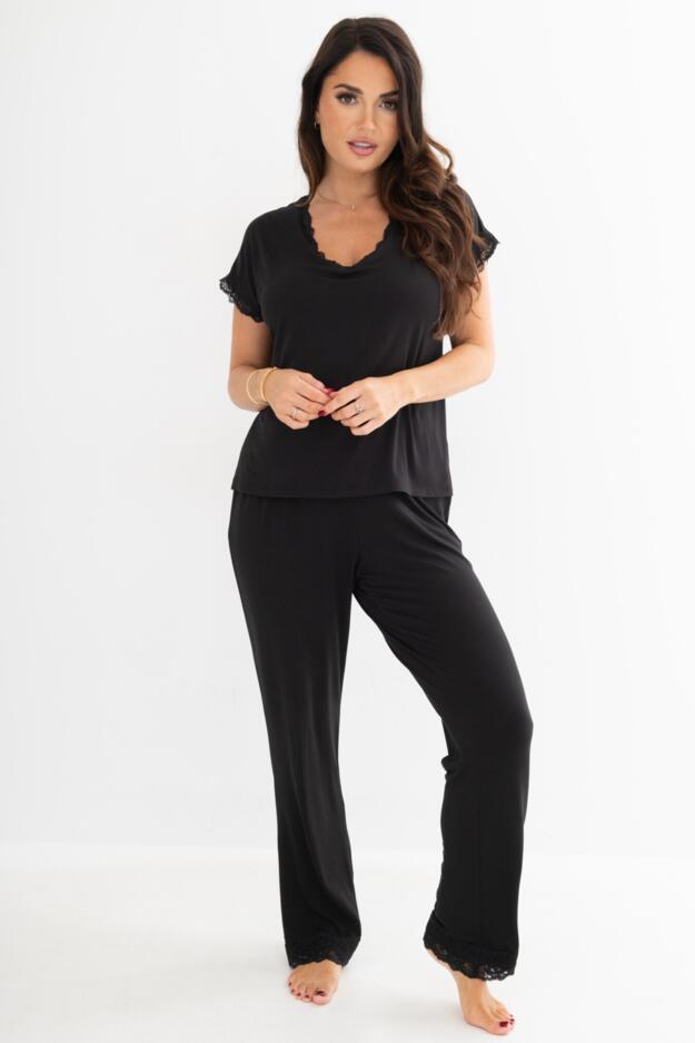 Sofa Loves Lace Soft Jersey Trouser