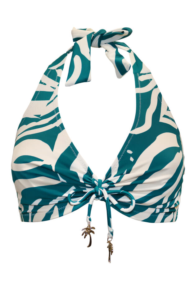 Madrid Underwired Halter Triangle Bikini Top 