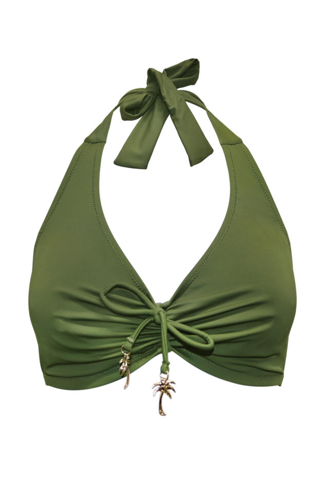 Madrid Underwired Halter Triangle Bikini Top 