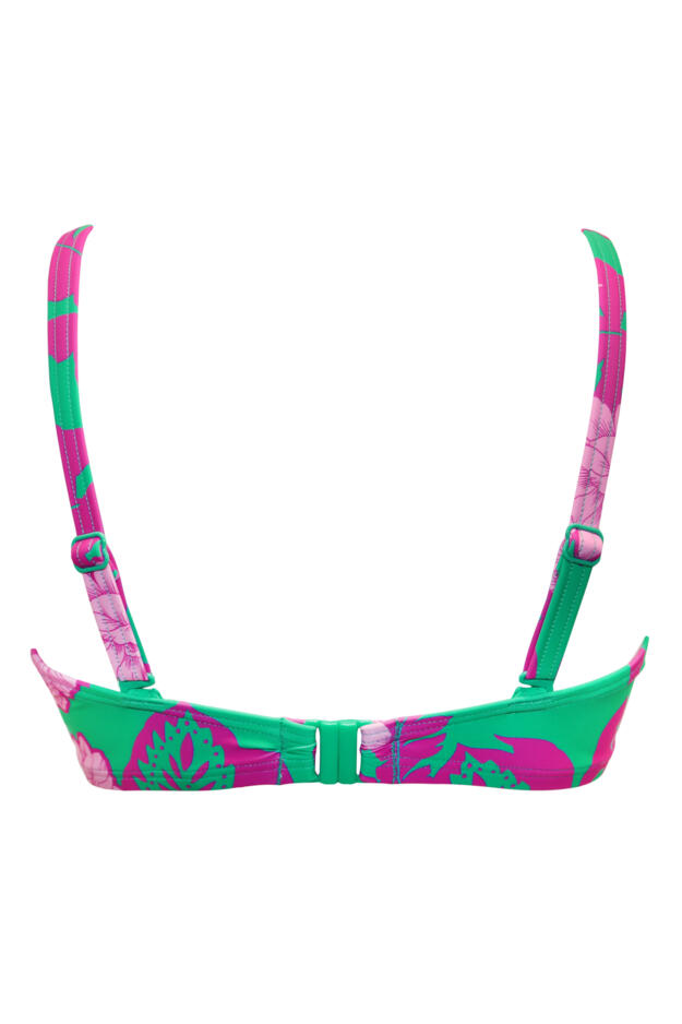 Free Spirit Lightly Padded U/W Twist Front Bikini Top