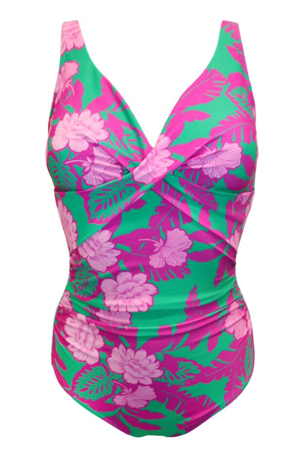 Free Spirit Twist Front Tummy Control Swimsuit