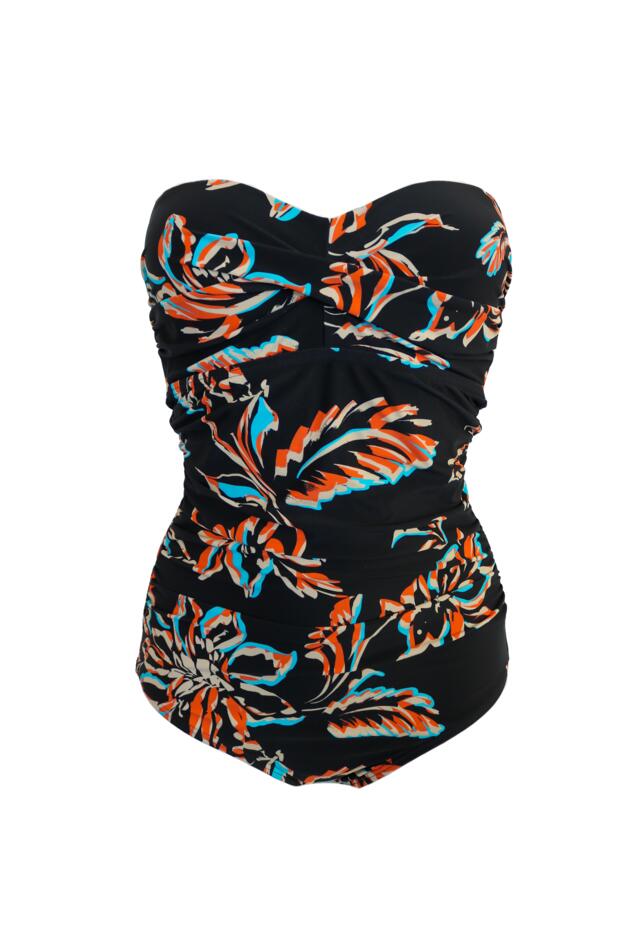 Santa Monica Strapless Tummy Control Swimsuit