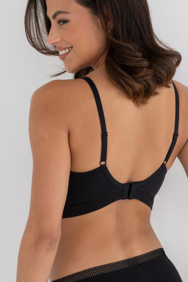 Love To Lounge Cotton Lightly Padded Non-Wired Bra