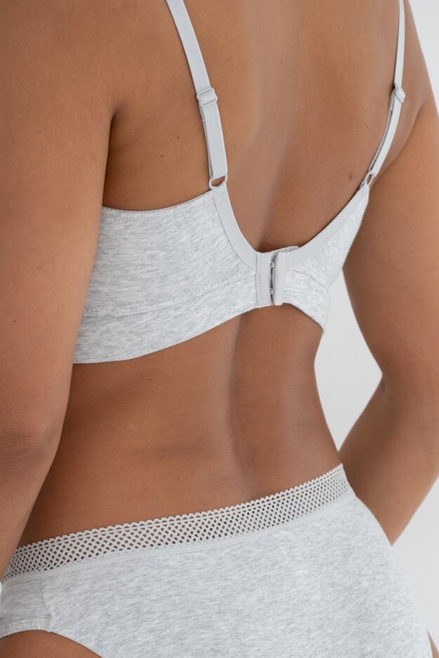 Love To Lounge Cotton Lightly Padded Non-Wired Bra