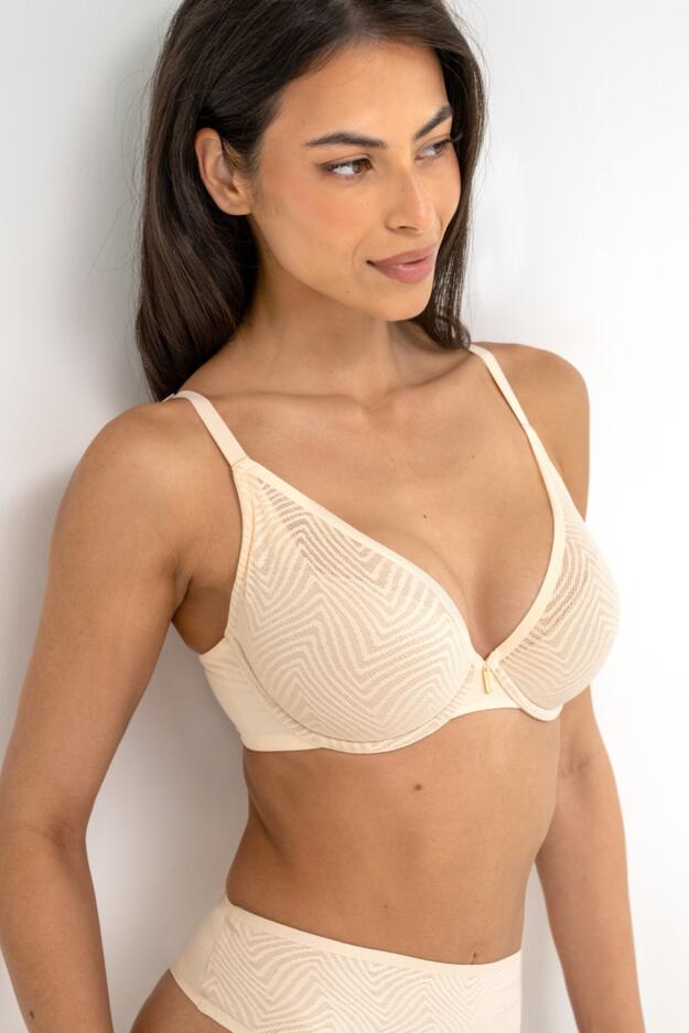 Charmed Lightly Padded Plunge Bra 