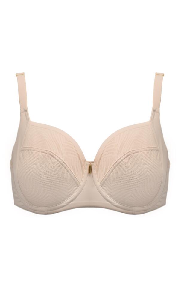Charmed Underwired Non-Padded Side Support Bra D-J