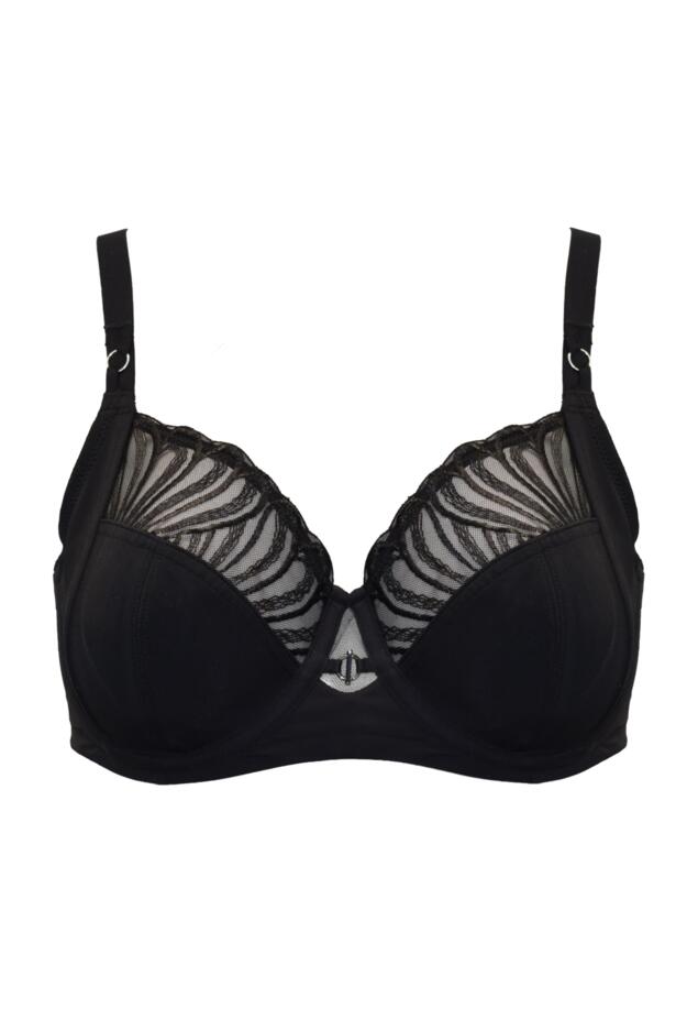 Olivia Embroidery Non-Padded Side Support Bra D-J