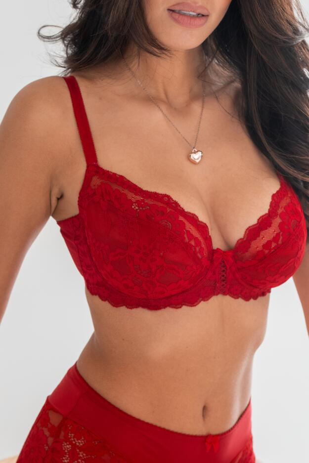 Fleur Non-Padded Underwired Balconette Bra