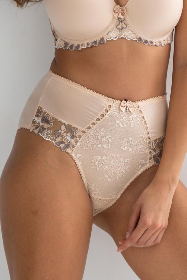 Sofia Lace Embroidered Deep Brief