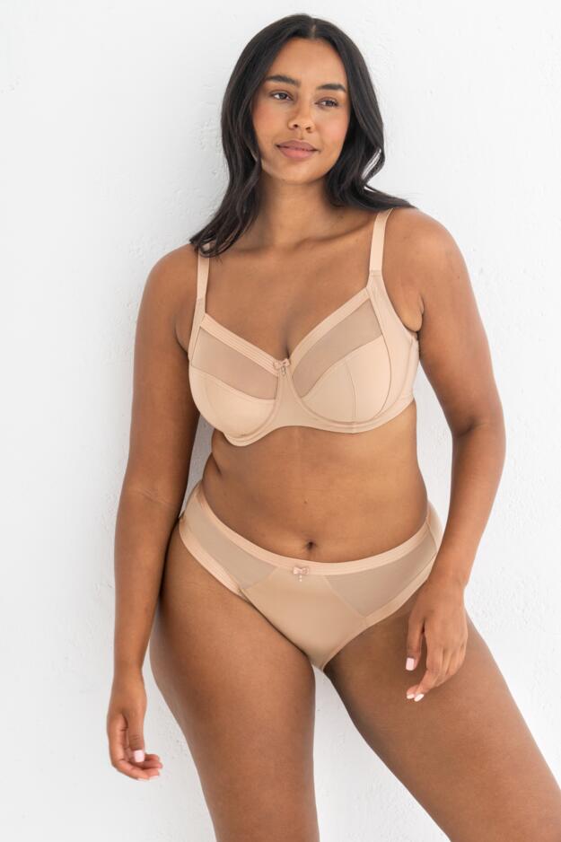 Viva Luxe Non-Padded Side Support Bra D-J