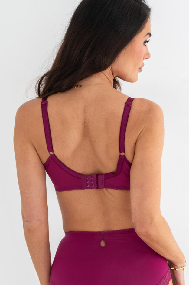 Rebel Underwired Side Support Bra D-J