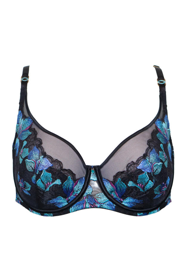 Rhea Luxe Embroidered Full Cup Bra C-J