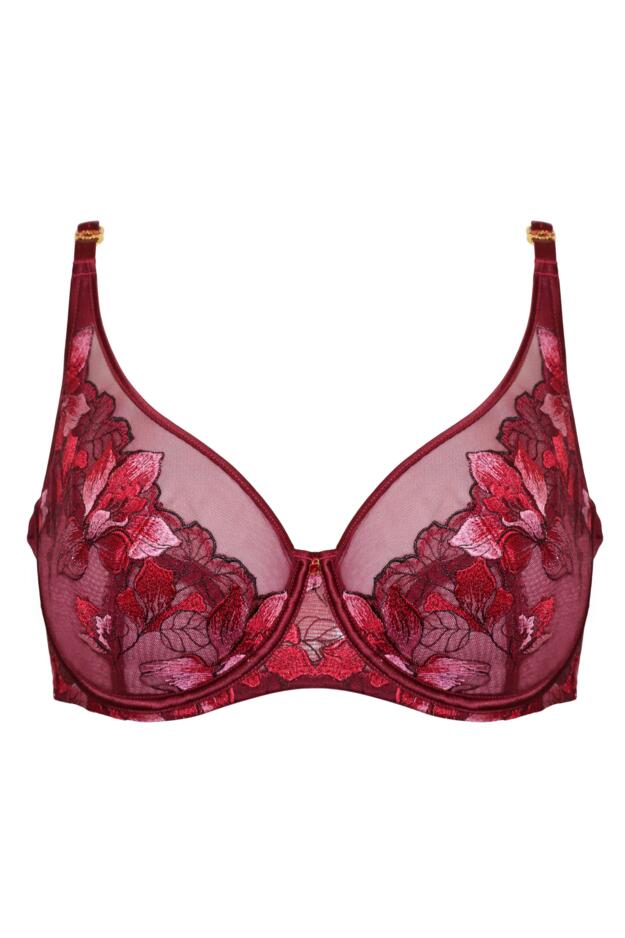 Rhea Luxe Embroidered Full Cup Bra C-J